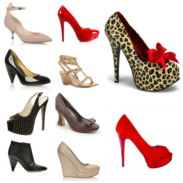 type of heel