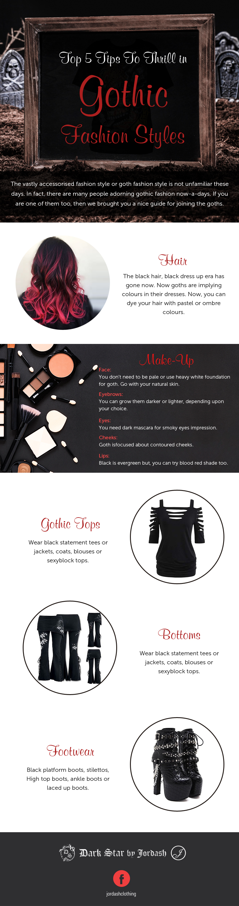 Top 5 Ways To Thrill In Gothic Fashion Styles